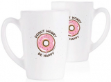 Набір 2 кружки Luminarc New Morning Donut Worry 320мл, склокераміка