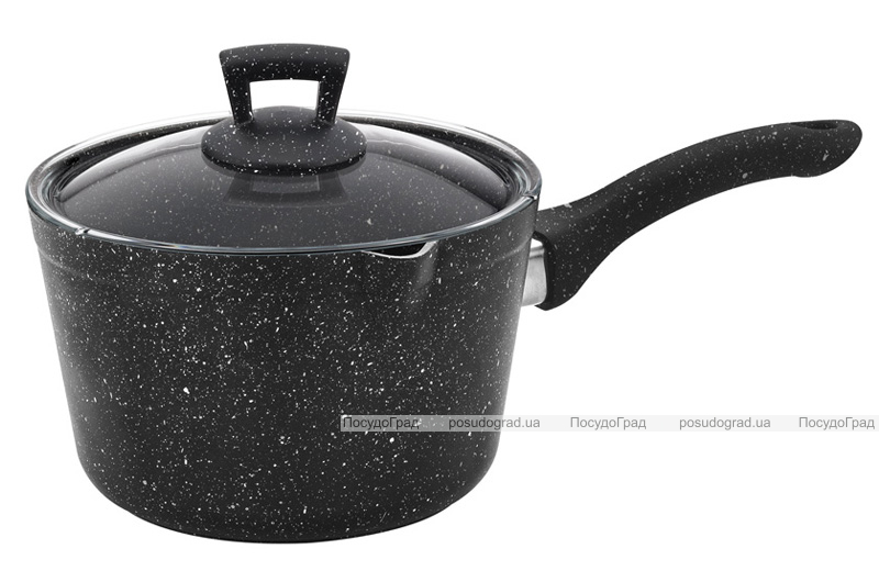 Ківш Luxberg GRANIT MILK POT 1150мл алюмінієвий з кришкою