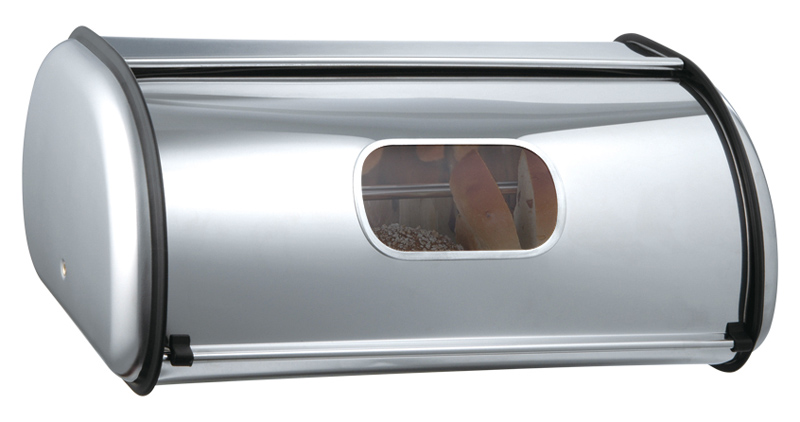 Хлібниця LUXBERG Farina 36x24x15см з нержавіючої сталі