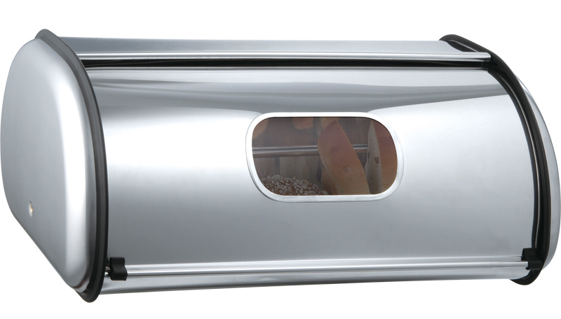 Хлібниця LUXBERG Farina 43x27x18см з нержавіючої сталі