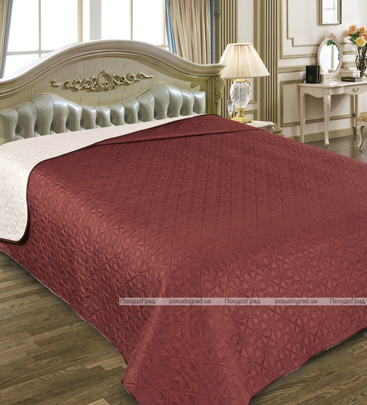 Покривало Love You Еліт Classic "Bordo" 200х220см