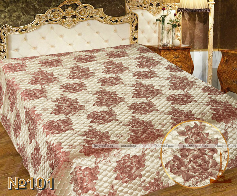 Покривало Love You Жаккард-атлас "Ribeauville" 230х250см