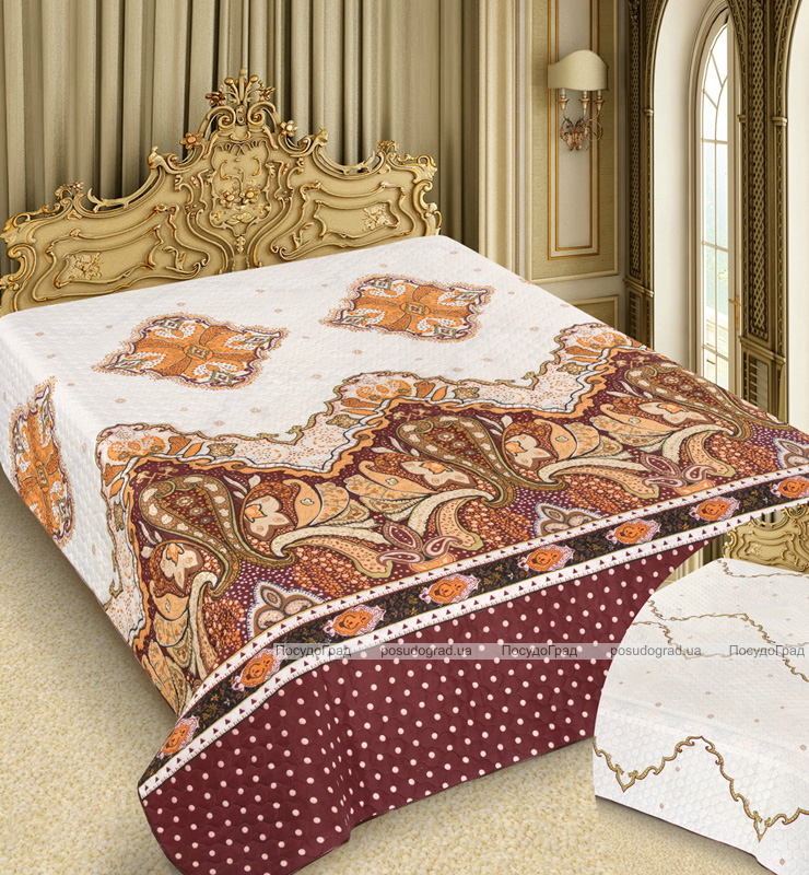 Покривало Love You Barokko Paisley "Red" 220х240см