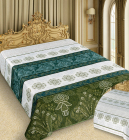 Покрывало Love You Barokko Paisley "Green" 200х220см