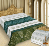 Покривало Love You Barokko Paisley "Green" 220х240см
