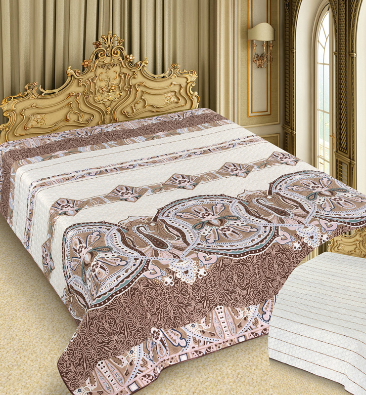 Покривало Love You Barokko Paisley "Milk" 220х240см