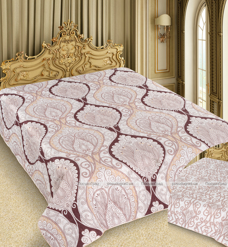 Покривало Love You Barokko Paisley "Ivory" 150х220см