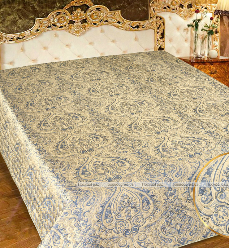 Покривало Love You Жаккард-атлас "Topaz" 200х220см