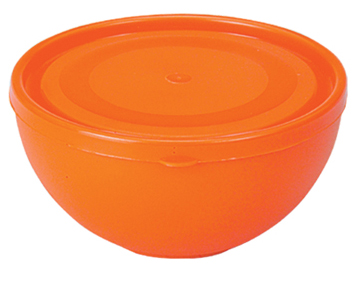 Пиала Ucsan Frosted Bowl пластиковая 1200мл круглая с крышкой