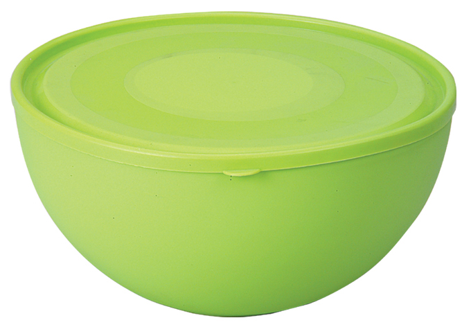 Пиала Ucsan Frosted Bowl пластиковая 1200мл круглая с крышкой