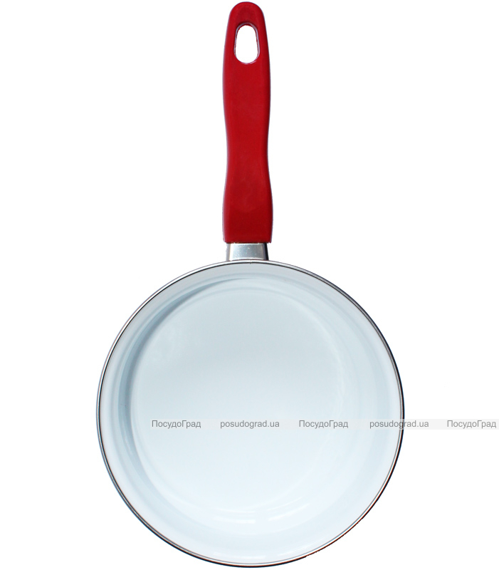 Ковш эмалированный Metrot "I love Cooking" 1,5л с крышкой