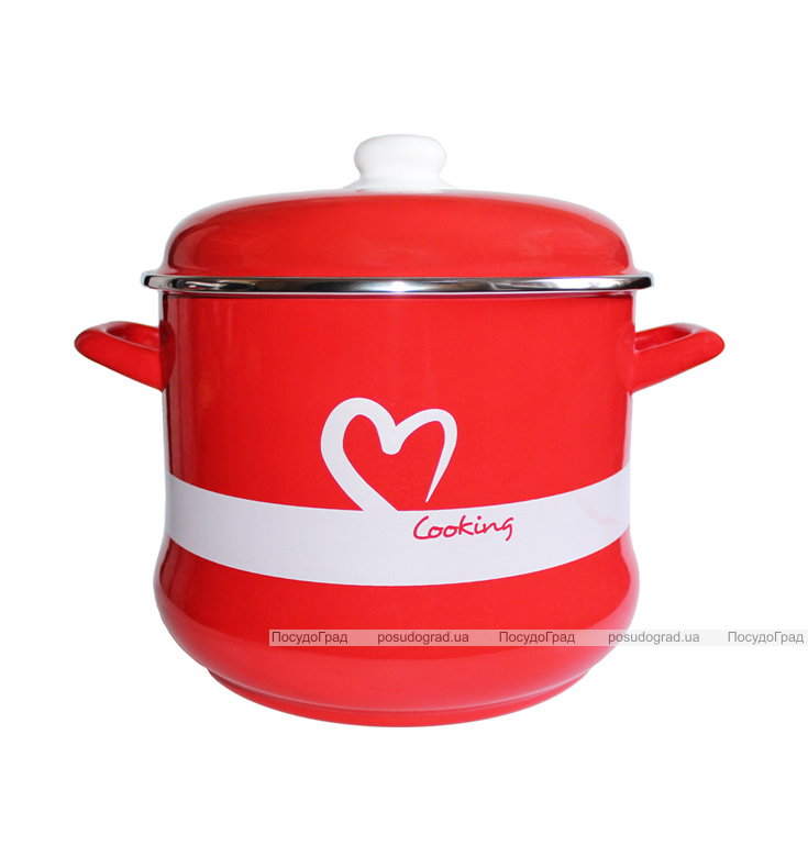 Каструля Metrot емальований "I love Cooking" 5л
