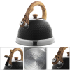 Чайник Ofenbach Whistling Kettle Black 2.7л нержавіюча сталь зі свистком, чорний