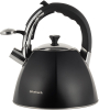 Чайник Ofenbach Augsburg Black 3.2л зі свистком, нержавіюча сталь, чорний