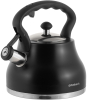 Чайник Ofenbach Black 2.7л нержавіюча сталь, зі свистком