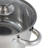 Каструля Ofenbach Casserole з нержавіючої сталі 2400мл зі скляною кришкою