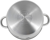 Каструля Ofenbach Casserole з нержавіючої сталі 3400мл зі скляною кришкою