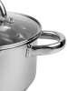 Каструля індукційна Ofenbach Casserole із нержавіючої сталі 2л зі скляною кришкою