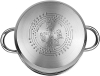 Каструля індукційна Ofenbach Casserole із нержавіючої сталі 3л зі скляною кришкою