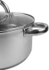 Каструля індукційна Ofenbach Casserole із нержавіючої сталі 4л зі скляною кришкою