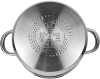Каструля індукційна Ofenbach Casserole із нержавіючої сталі 4л зі скляною кришкою