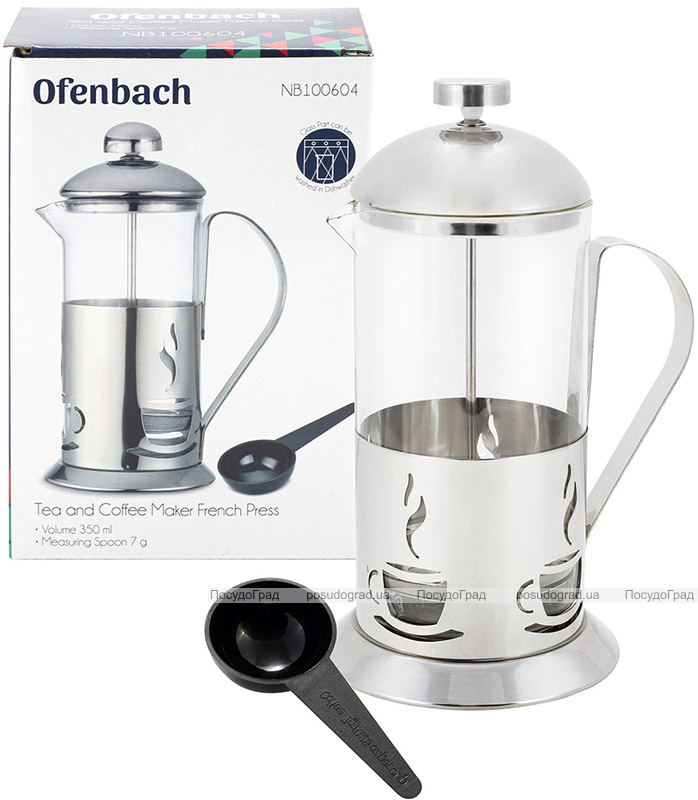 Френч-прес Ofenbach Tea Time 350мл з мірною ложкою