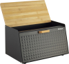 Хлібниця Ofenbach Breadbox 35.5х21.5х19.5см, нержавіюча сталь, чорний
