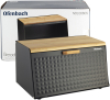 Хлібниця Ofenbach Breadbox 35.5х21.5х19.5см, нержавіюча сталь, чорний