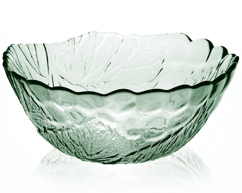Скляний салатник Sultana Green Ø23см 1.6л