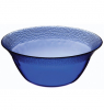 Великий скляний салатник Mosaic Colora Cobalt Ø23мм