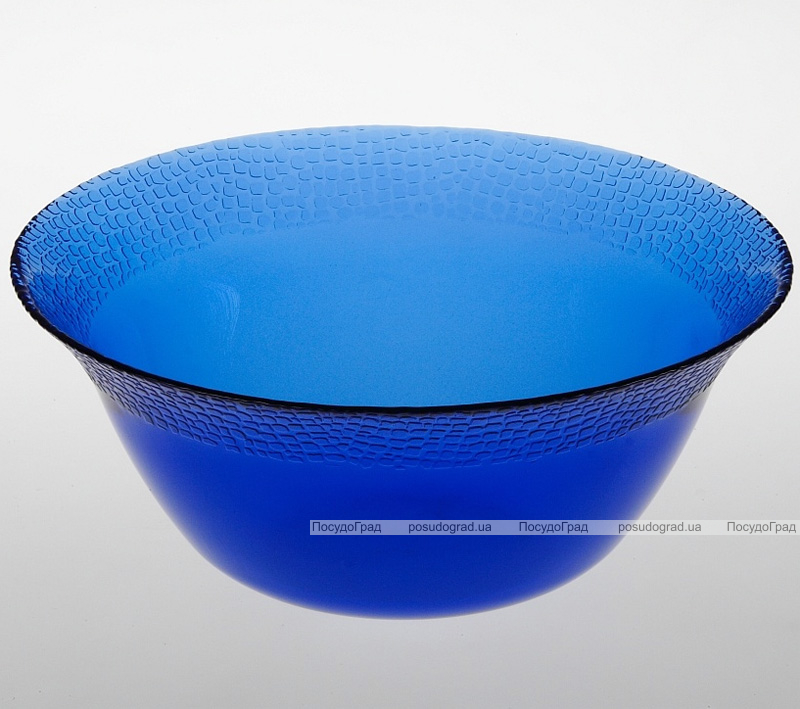 Великий скляний салатник Mosaic Colora Cobalt Ø23мм