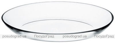 Овальное блюдо Invitation 15х12см стеклянное, высота 2см
