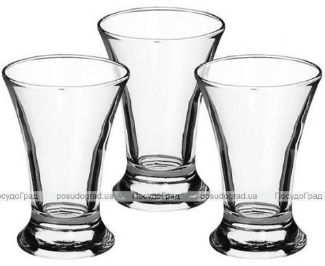 Набор 3 стопки Fanny Shot glass 60мл