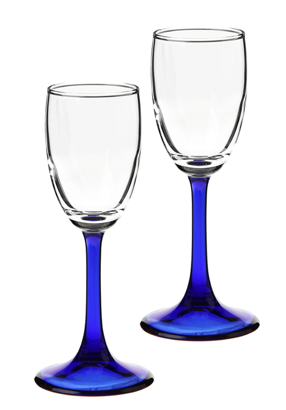 Набір 4 чарки Imperial Plus Blue 70мл