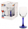 Набір Imperial Plus Blue 4 фужера для вина 240мл на кобальтової ніжці