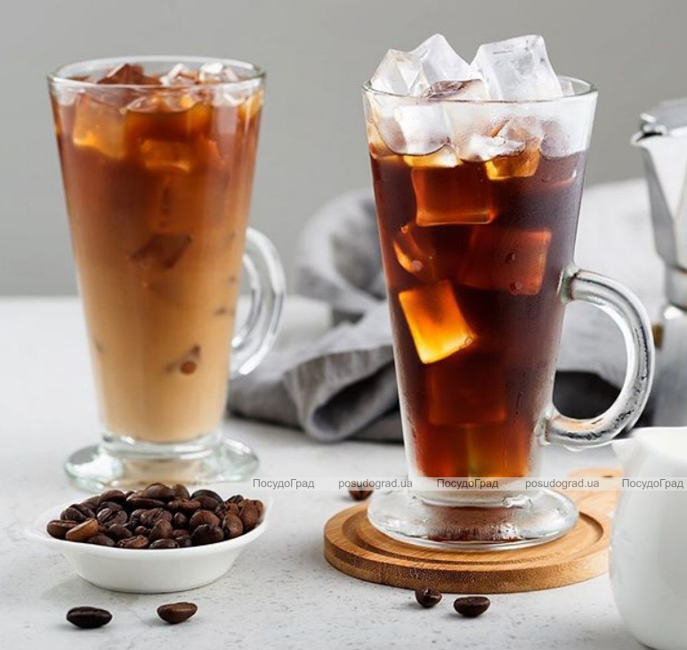 Кухоль скляний (стакан) Mugs Colombian 360мл для латте і чаю