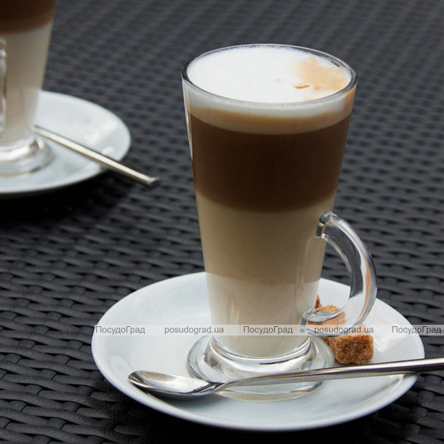 Кухоль скляний (стакан) Mugs Colombian 360мл для латте і чаю