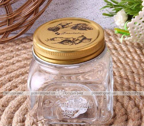 Банка для продуктів Homemade 300мл з металевою кришкою
