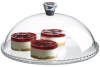Блюдо Patisserie Ø32см з бортом і зі скляною кришкою-ковпаком