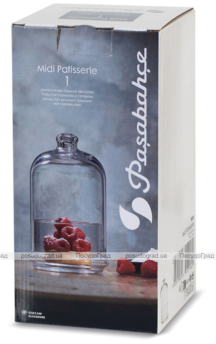 Блюдо Patisserie Ø 11см з високими бортами та кришка-ковпак 19см