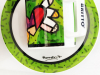 Кофейная пара Bergner "Britto" чашка 90мл и блюдце, керамика, зеленый