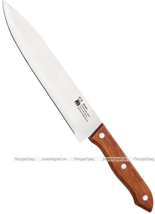 Нож поварской Renberg Bonn Nature 20см с деревянной ручкой