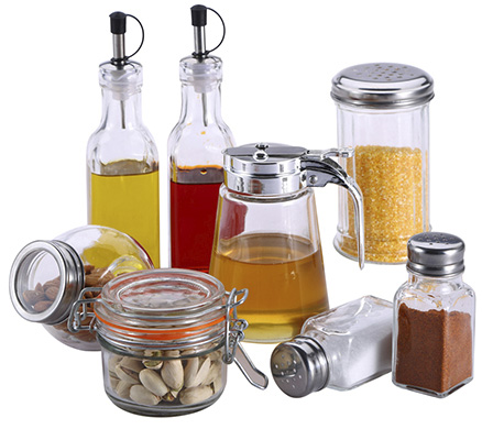Набір для спецій Relish 8 ємностей для сухих і рідких спецій