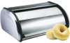 Хлібниця Renberg Breadbox 36x24x15см, нержавіюча сталь, металік