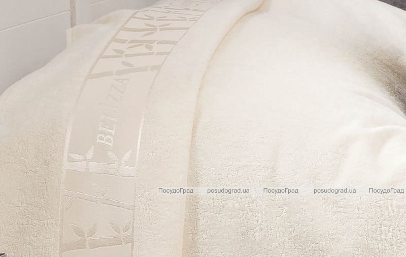 Махрове простирадло Belizza "Gold Krem" 200х220см