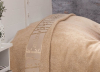 Махрове простирадло Belizza "Gold Bej" 200х220см