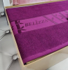 Махрове простирадло Belizza "Gold Bordo" 200х220см