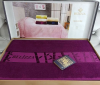 Махрове простирадло Belizza "Gold Bordo" 200х220см