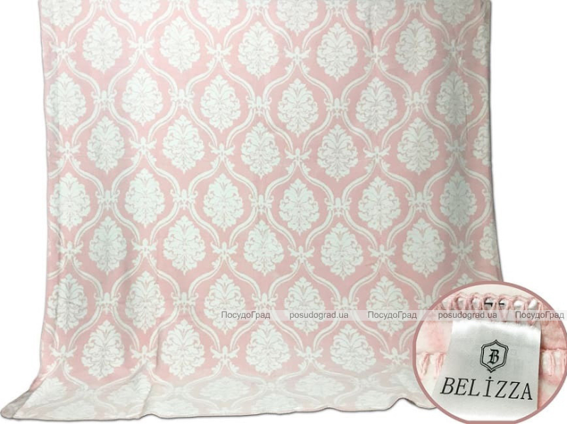 Плед BELIZZA "Damask " 200х220см, Євро