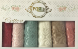 Набір 6 кухонних рушників Pupilla M3228 30х50см, велюр